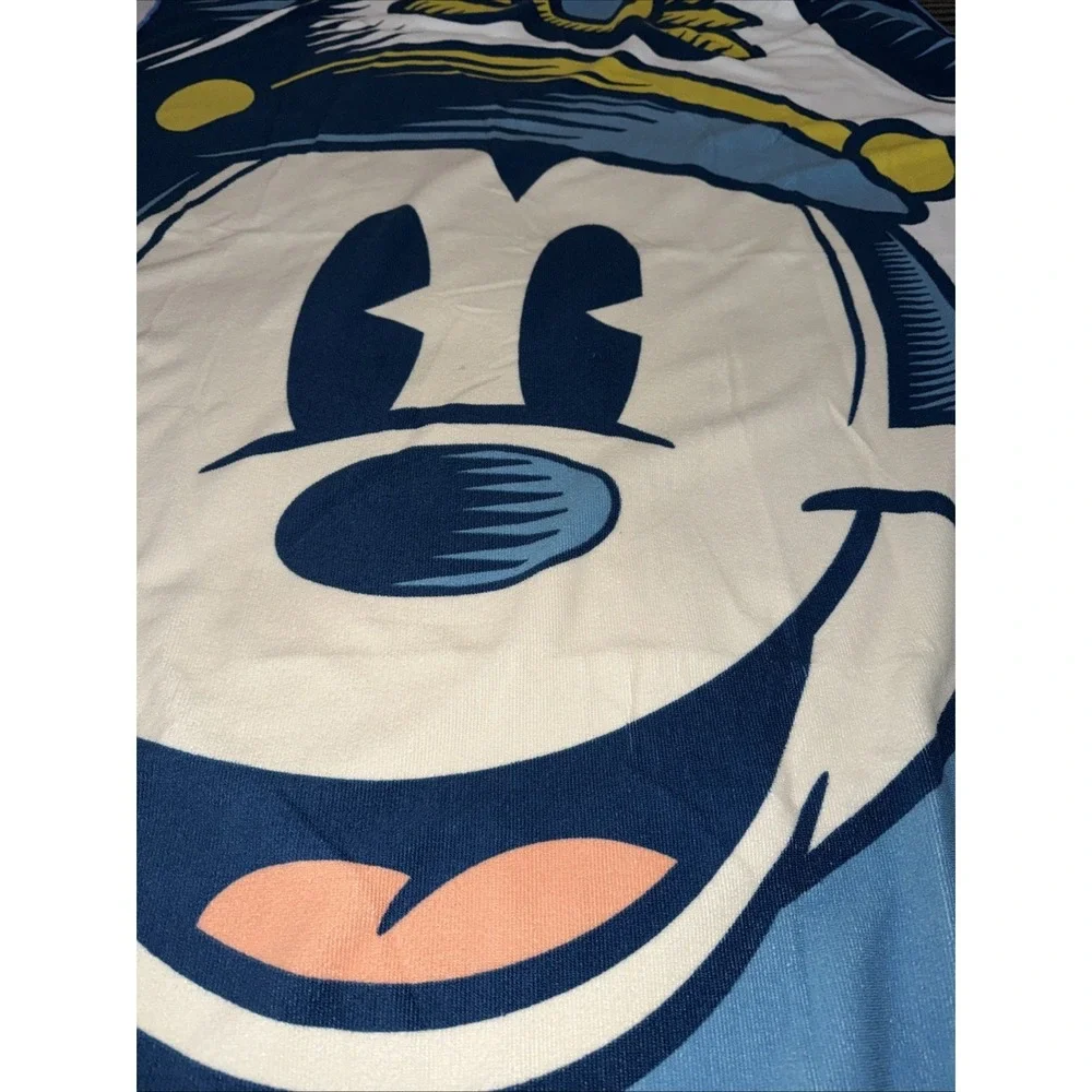 Disney Cruise Line Beach Blanket Towel Captain Mickey Approx. 60